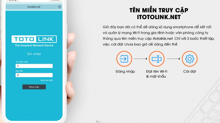 Bán Bộ phát wifi Totolink A810R AC1200 rẻ nhất Hà Nội